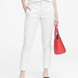 Banana Republic Women’s Avery Off White Petite Dress Pants NWT